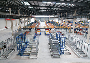 Automatic Profile Stacking System (Transverse Transfer Type)