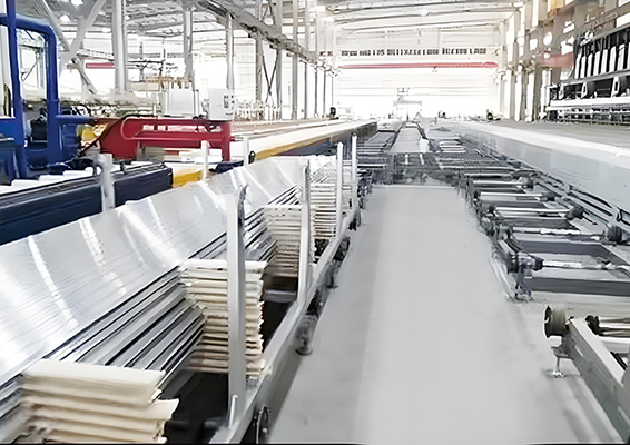 Automatic Profile Stacking System (Transverse Transfer Type)